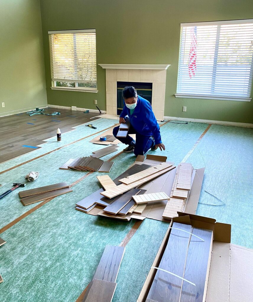 Malvern PA luxury vinyl installation-min