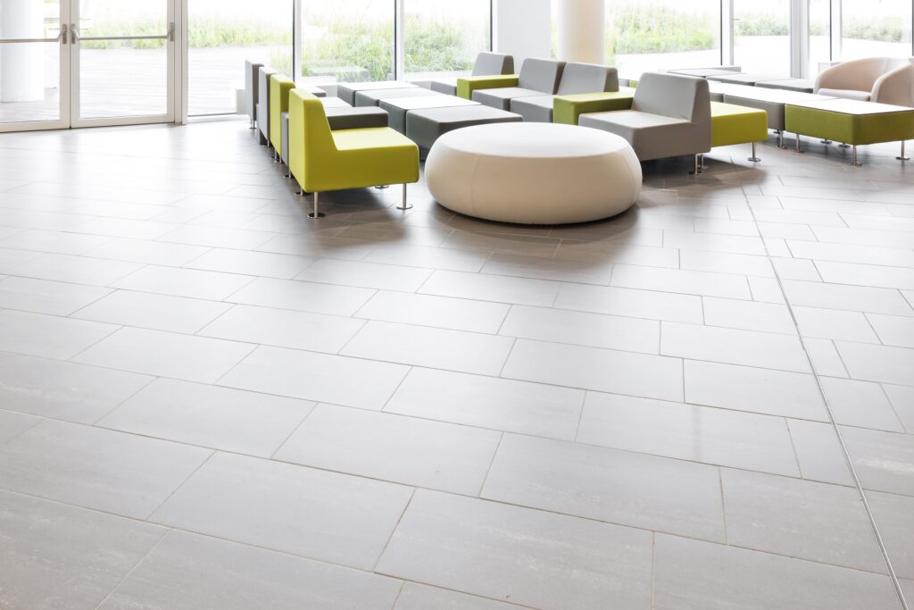 Tile flooring in a Yardley, PA home